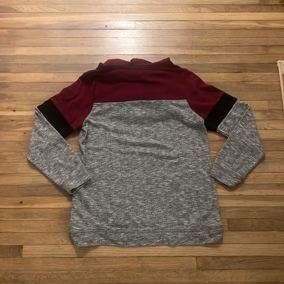 Color Block Cotton Hoodie - Picture 2 of 3